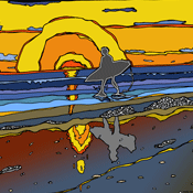 Sunset Surfer 14 2012