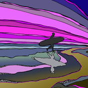 Sunset Surfer 18 2012