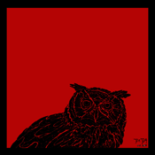 Owls #10 (red)